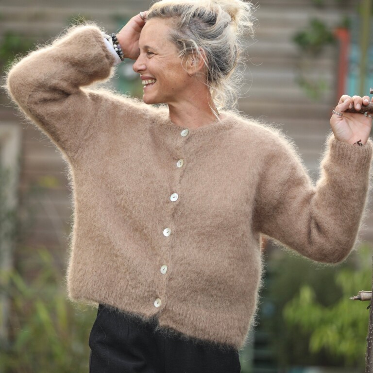 Quintessence - Gilet Appoline camel