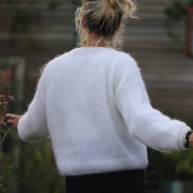 Quintessence - Gilet Appoline ivoire