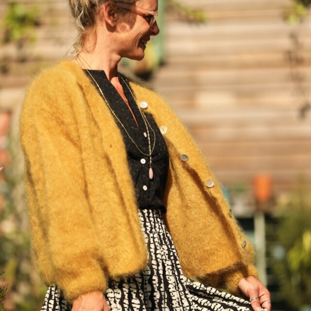 Quintessence - Gilet Appoline safran