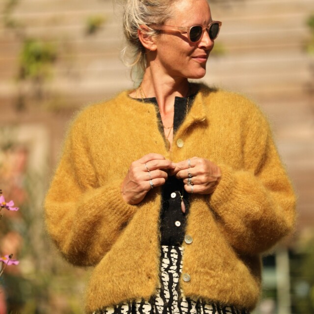 Quintessence - Gilet Appoline safran