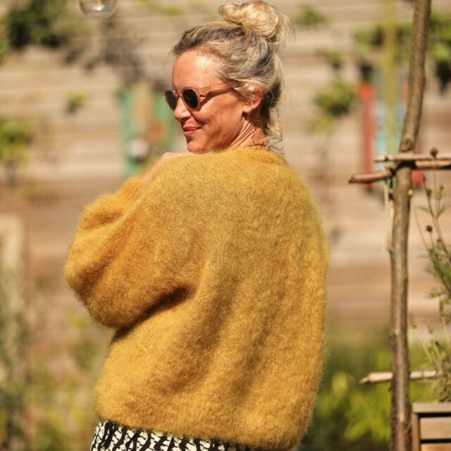 Quintessence - Gilet Appoline safran