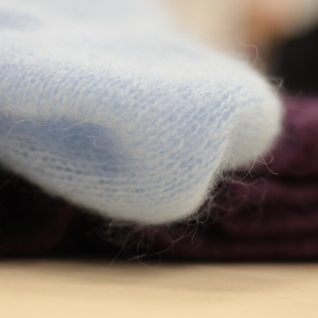 Quintessence - Gilet Sélène - Bleu ciel