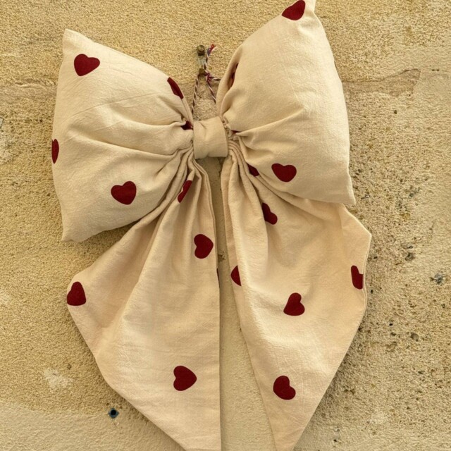 Maison Mallow - Grand Nœud de Noël Made in France