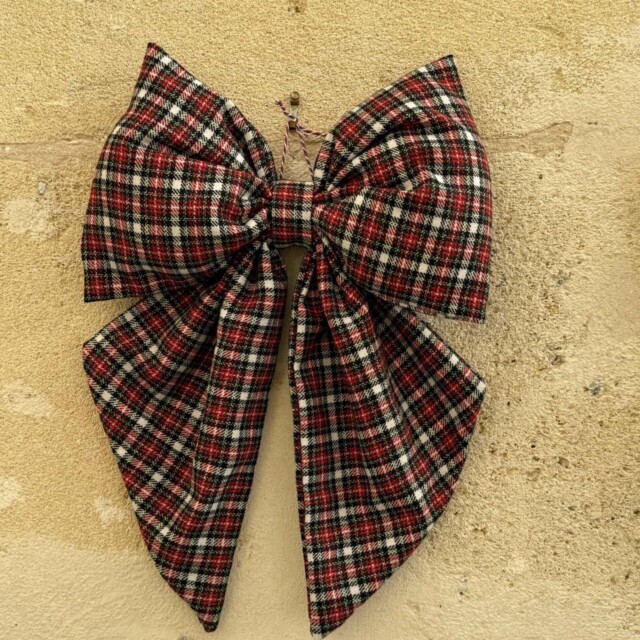 Maison Mallow - Grand Nœud de Noël Made in France