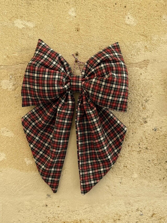 Maison Mallow - Grand Nœud de Noël Made in France