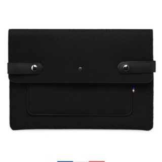 SAINT LAZARE - Pochette ordinateur Made in France – noire