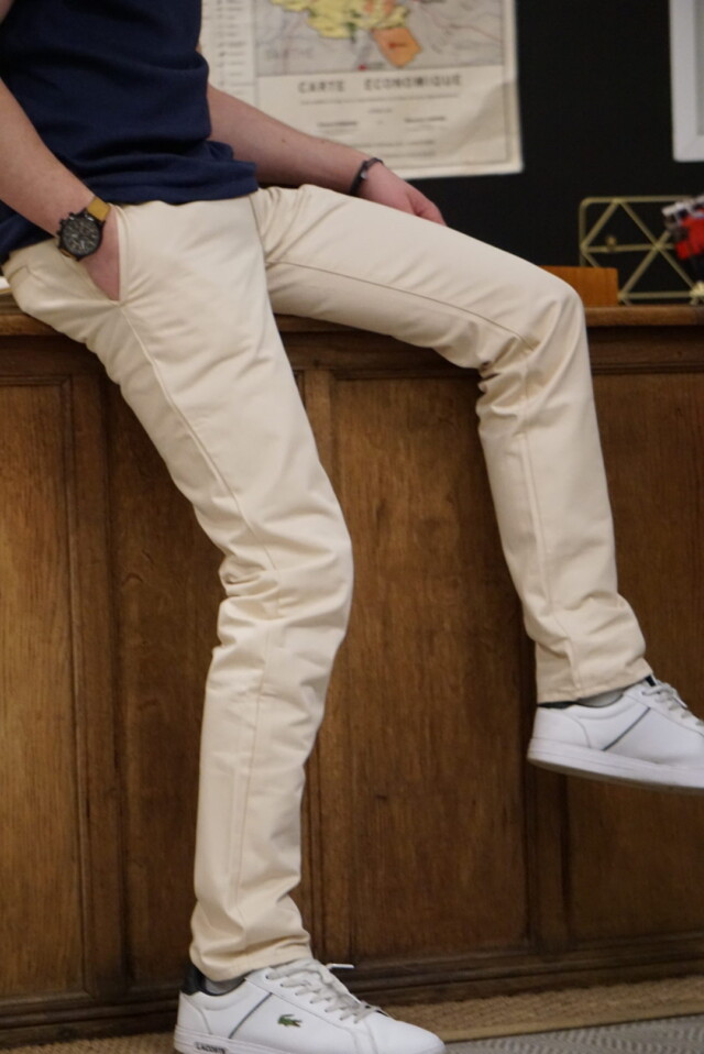 Kiplay Vintage - Chino Logan coton biologique Homme