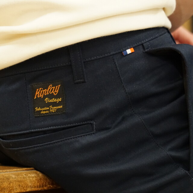 Kiplay Vintage - Chino Logan coton biologique Homme
