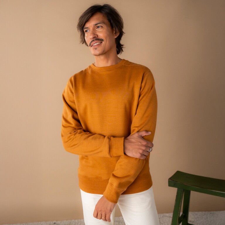 Le t-shirt Propre - Le Sweat en coton bio - Terre de Sienne