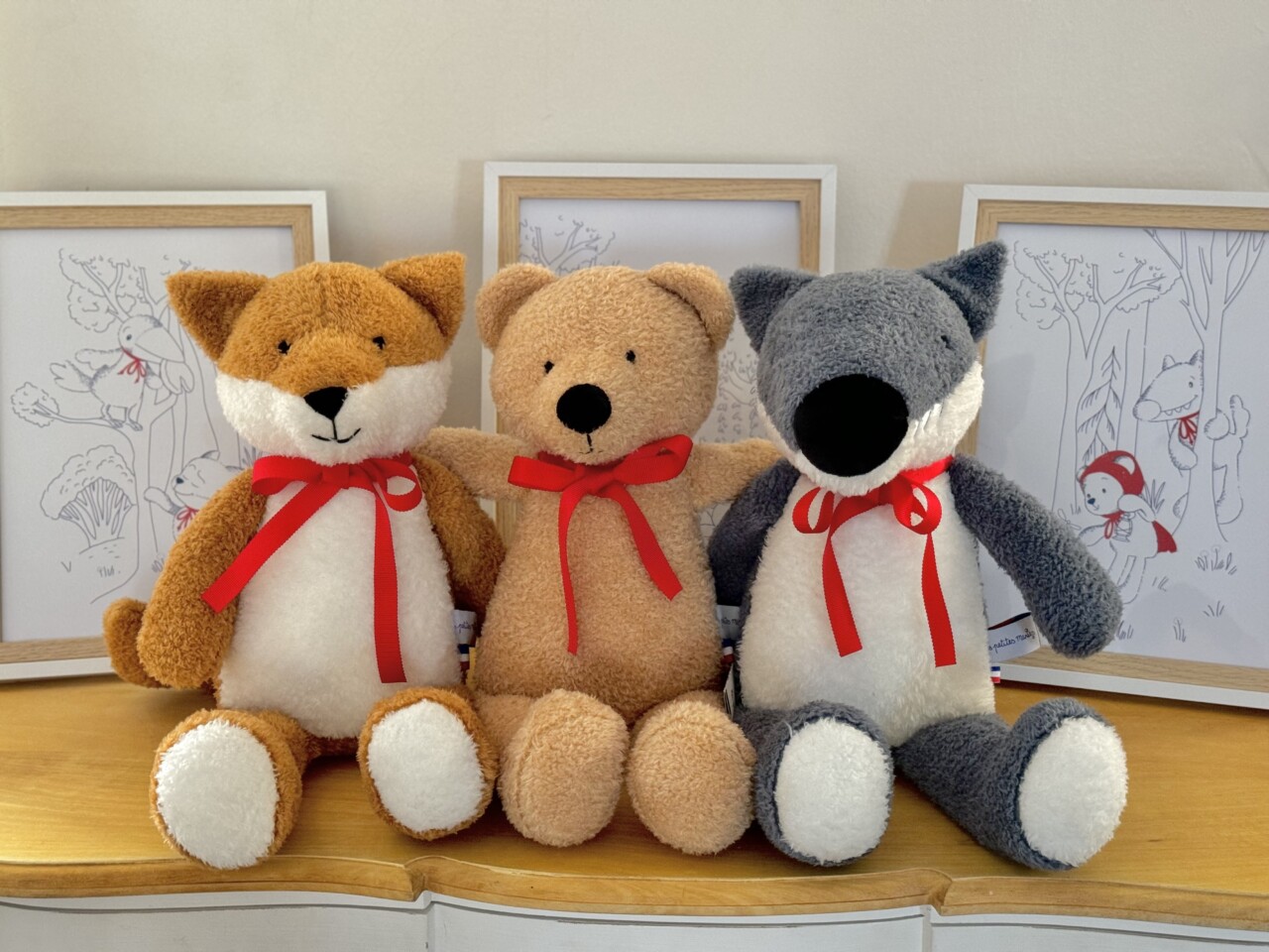 les petites maries renard ours loup Les-petites-maries-renard-ours-loup