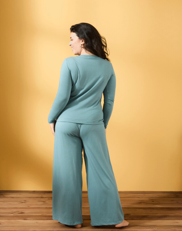 Lemahieu - Pantalon de nuit - Velours - Femme