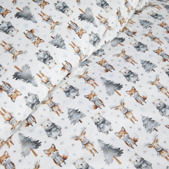 Atelier Morphée - Parure de lit Animaux Hiver