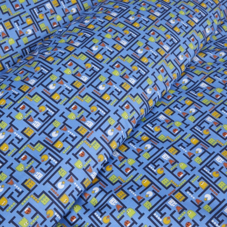 Atelier Morphée - Parure de lit Arcade Bleue