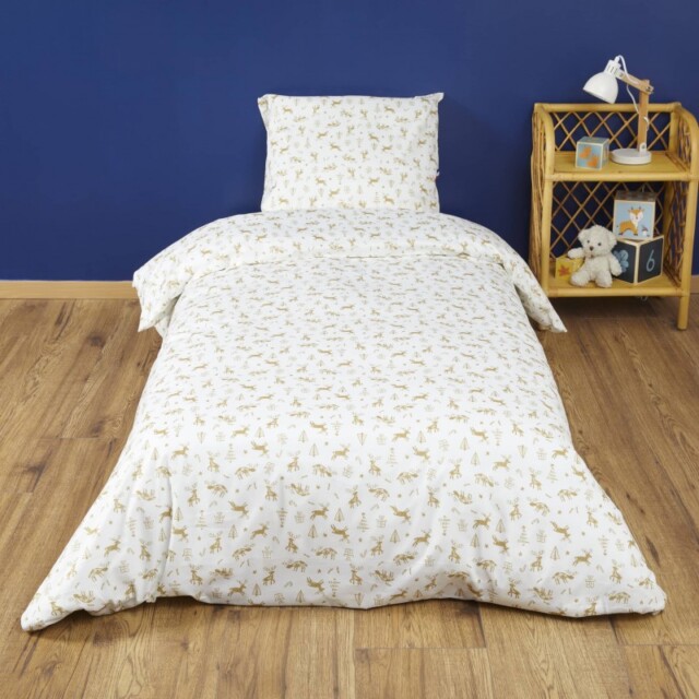 Atelier Morphée - Parure de lit Rennes dorés