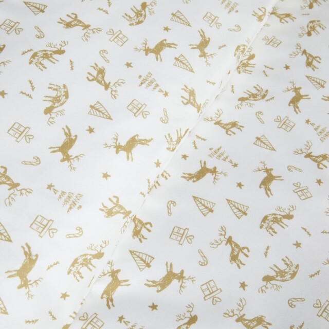 Atelier Morphée - Parure de lit Rennes dorés