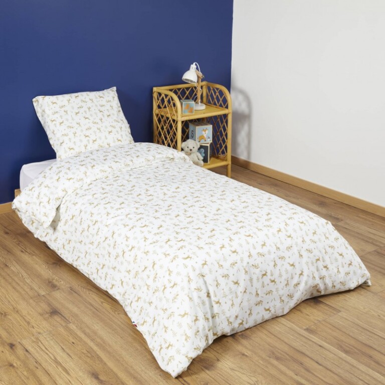 Atelier Morphée - Parure de lit Rennes dorés