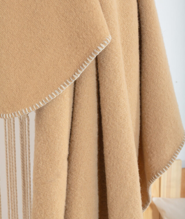 Ardelaine - Plaid tricoté en laine