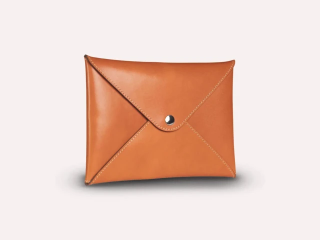 Daguet - Pochette enveloppe A5 – Camel