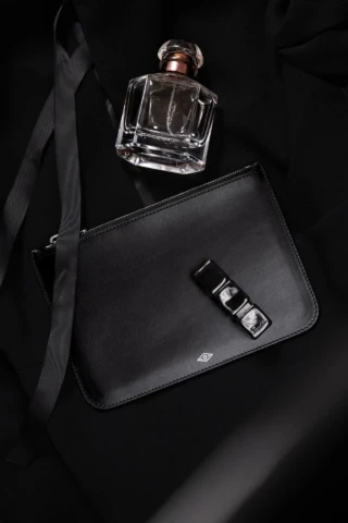Daguet - Pochette Zip – Noir