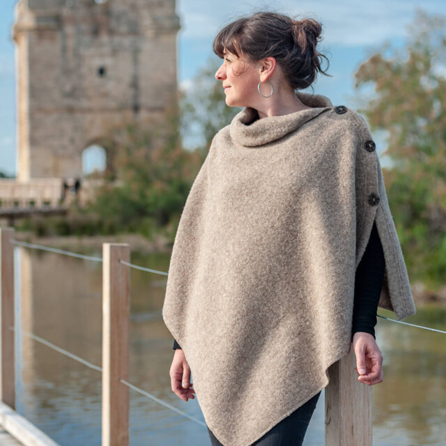 Ardelaine - Poncho en laine - Jaujac