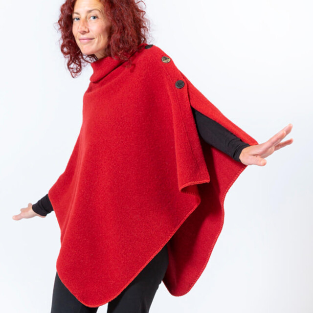 Ardelaine - Poncho en laine - Jaujac