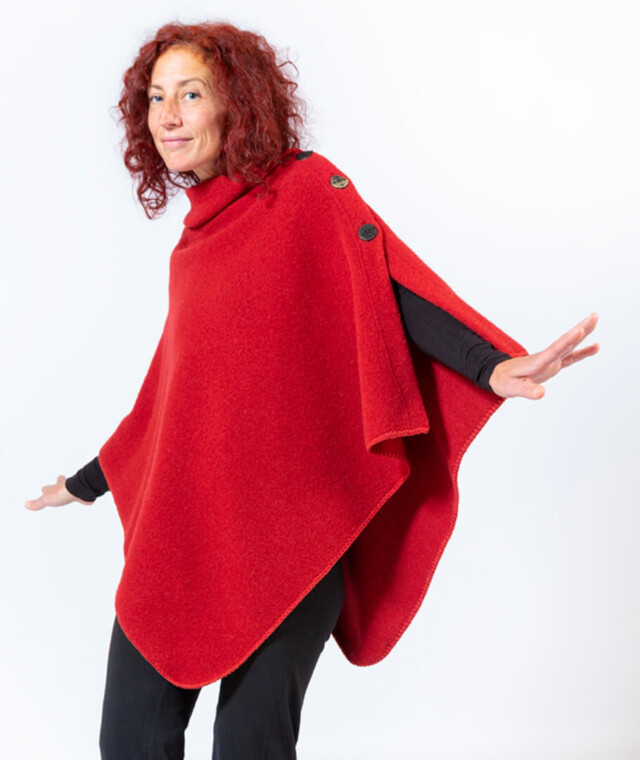 Ardelaine - Poncho en laine - Jaujac