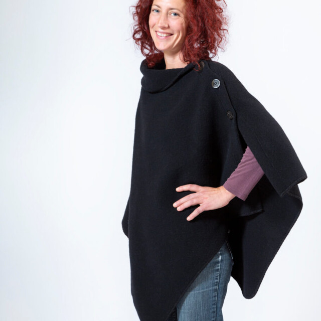 Ardelaine - Poncho en laine - Jaujac