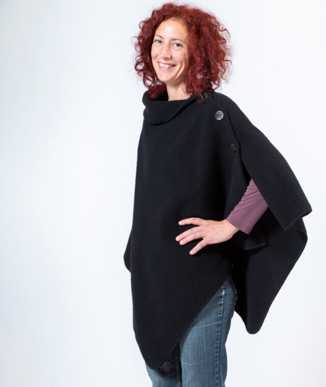 Ardelaine - Poncho en laine - Jaujac