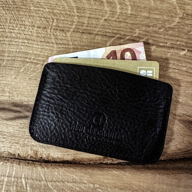 Bleu De Chauffe - Porte cartes Visamex - Noir