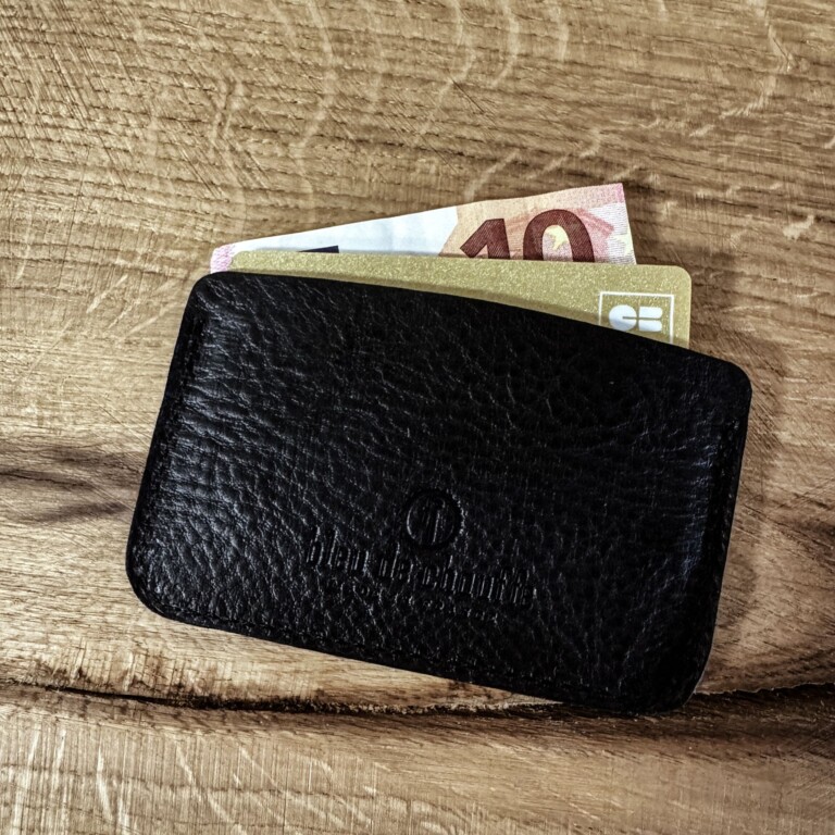 Bleu De Chauffe - Porte cartes Visamex - Noir
