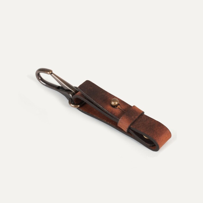 Bleu De Chauffe - Porte clé Mousse - Pain Brûlé