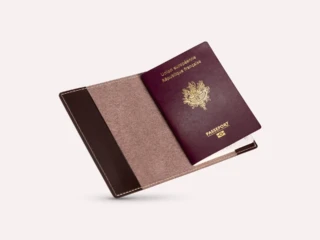 Daguet - Porte-passeport – Marron