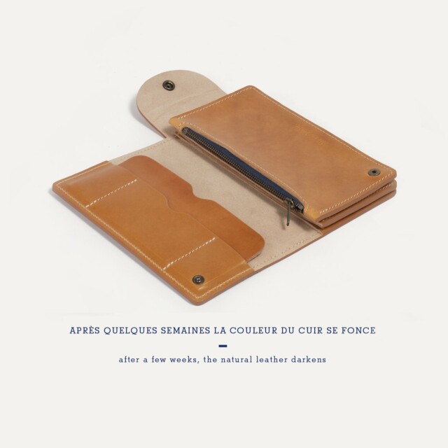 Bleu De Chauffe - Portefeuille Corto - Naturel