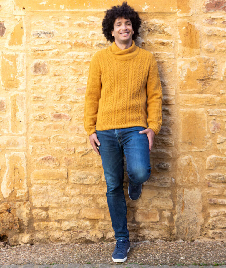 Ardelaine - Pull torsade en laine - Crussol