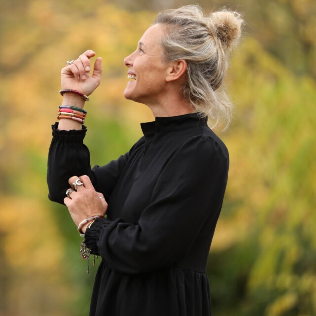 Quintessence - Robe Allegra - viscose noire