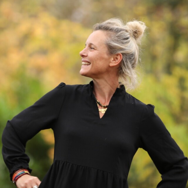 Quintessence - Robe Allegra - viscose noire