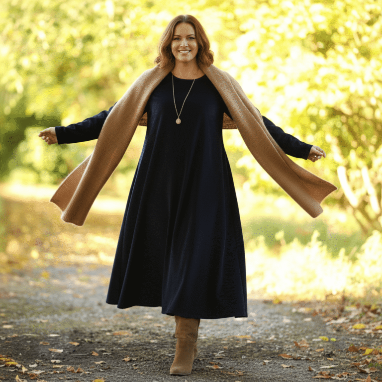 robe armande velours cotele bleu marine 2389221 Quintessence - Robe Armande – velours côtelé bleu marine