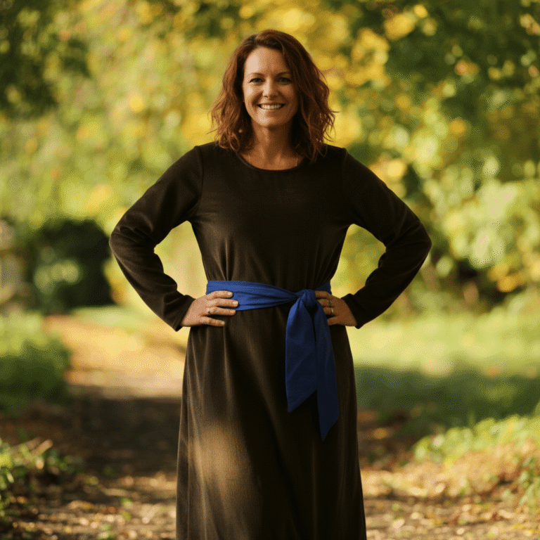 Quintessence - Robe Armande - Velours côtelé moka