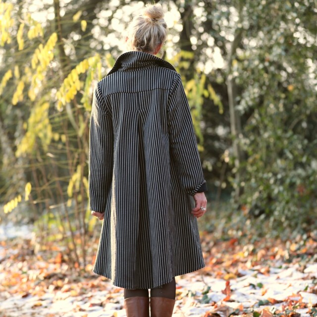 Quintessence - Robe Carole – Rayures Marinière nocturne