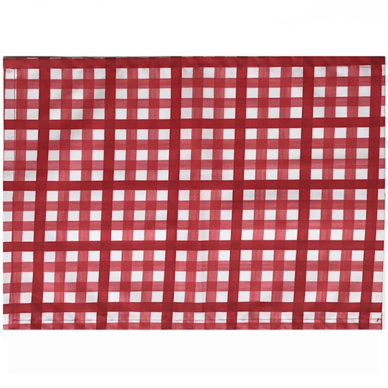 Fleur de Soleil - Serviettes Vichy Rouge - Lot de 2