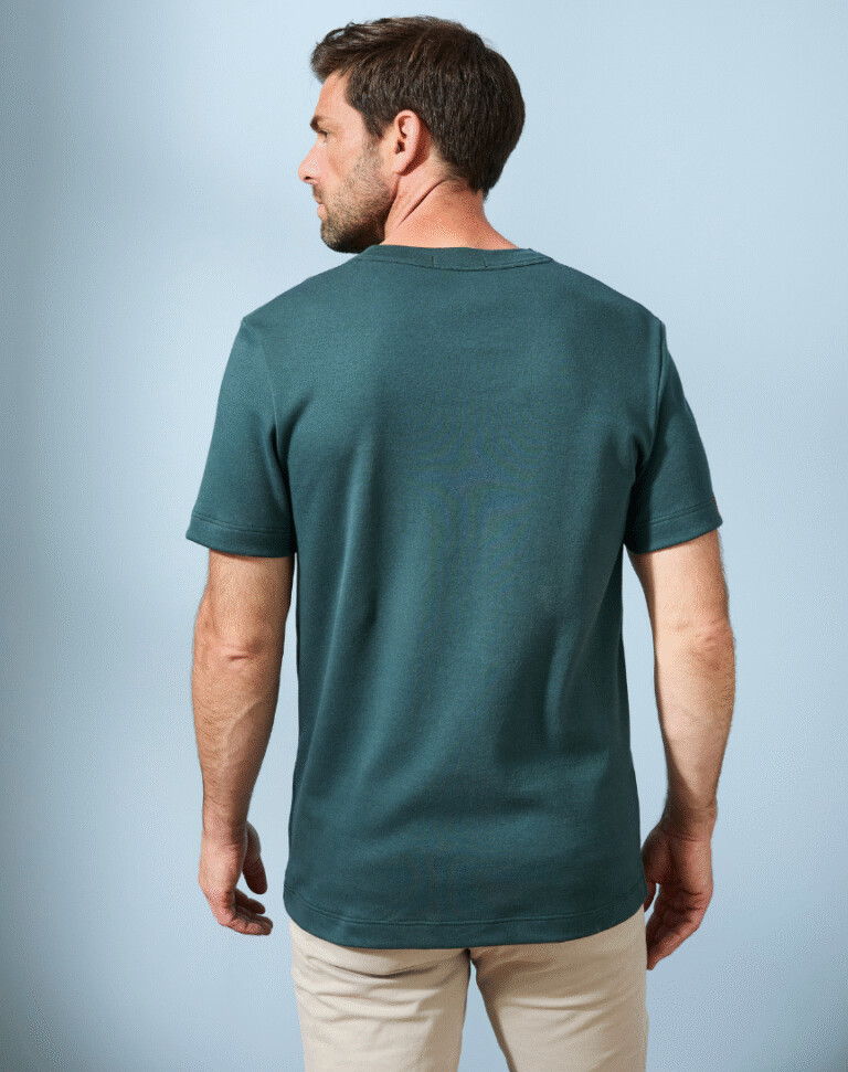 Lemahieu - T-shirt épais en Coton Bio - Cèdres - Homme
