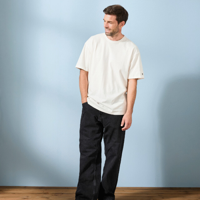 Lemahieu - T-shirt loose - Octobre Rose - Homme