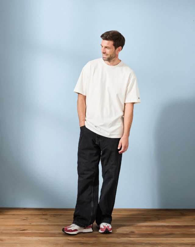 Lemahieu - T-shirt loose - Octobre Rose - Homme