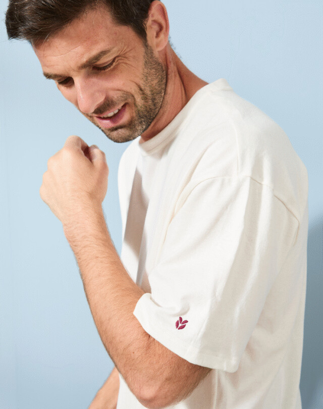 Lemahieu - T-shirt loose - Octobre Rose - Homme