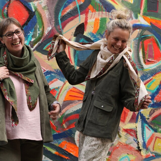 Quintessence - Veste Véga - velours côtelé kaki