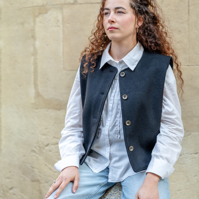 Ardelaine - Veston sans manches en laine - Juliennes