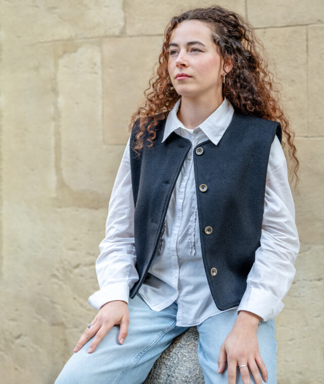 Ardelaine - Veston sans manches en laine - Juliennes