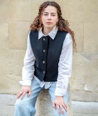 Ardelaine - Veston sans manches en laine  Juliennes