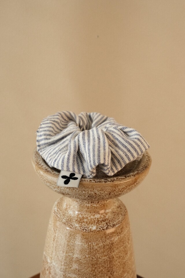 POZÉ - Chouchou en lin – Milleraie bleu