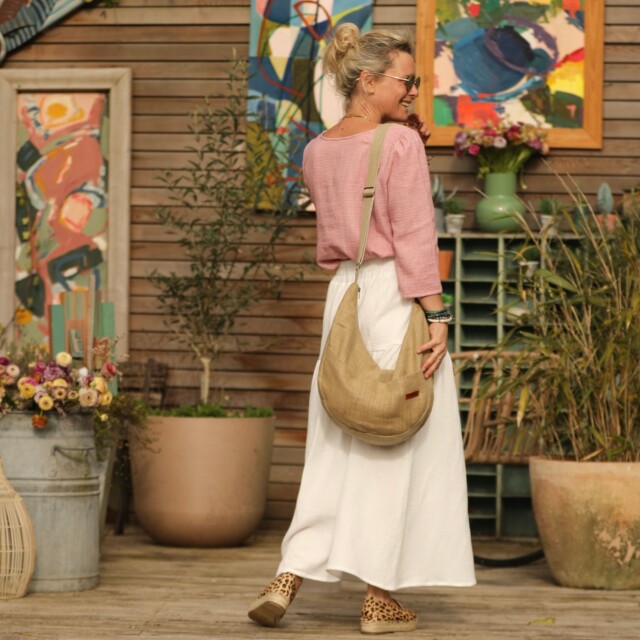 Quintessence - Sac Pia en lin sable